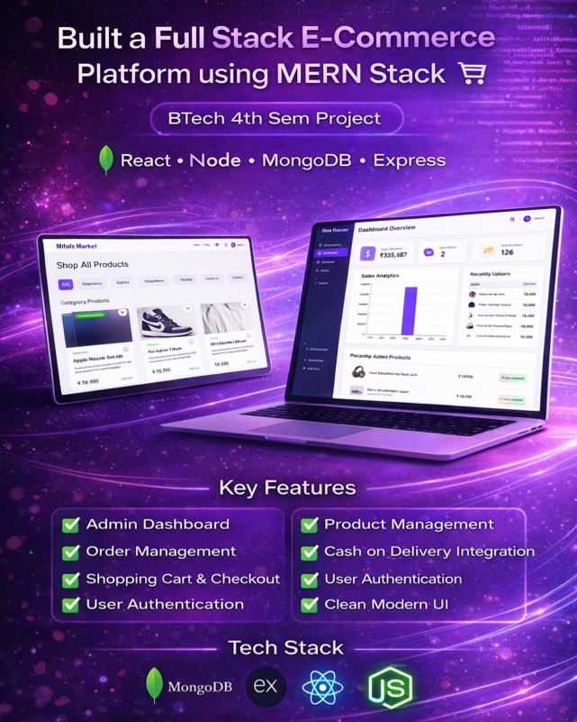 E-Commerce Platform Dashboard Preview